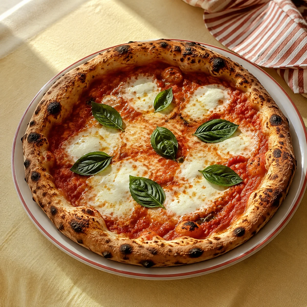 Fictional Tavola pizza — AI-generated concept image